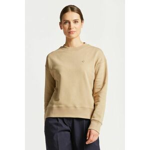 MELEGÍTŐ FELSŐ GANT ICON G ESSENTIAL C-NECK SWEAT DARK KHAKI kép