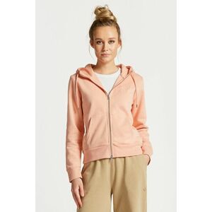 MELEGÍTŐ FELSŐ GANT REG TONAL SHIELD ZIP HOODIE GUAVA ORANGE kép