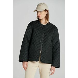 DZSEKI GANT D2. QUILTED JACKET EBONY BLACK kép