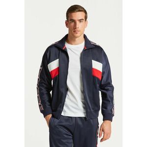 MELEGÍTŐ FELSŐ GANT RETRO CREST TRACKSUIT JACKET EVENING BLUE kép