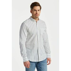 ING GANT REG OXFORD STRIPE SHIRT EGGSHELL kép