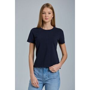 TOP GANT CTN/ELA SS TOP EVENING BLUE kép