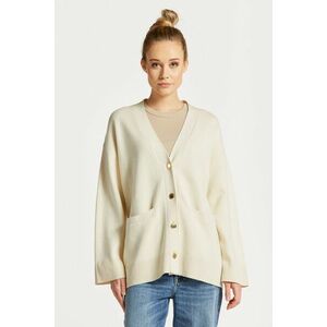 KARDIGÁN GANT RELAXED V-NECK CARDIGAN LINEN kép