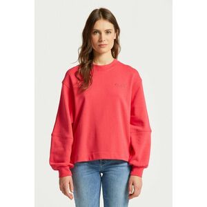 MELEGÍTŐ FELSŐ GANT LOGO VOLUME C-NECK SWEAT MAGENTA PINK kép