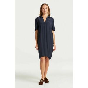 RUHA GANT RELAXED TUNIC DRESS EVENING BLUE kép