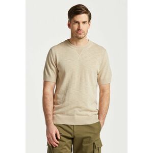 PULÓVER GANT COTTON FLAMME TEE DRY SAND2 kép