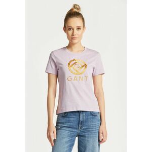 PÓLÓ GANT ROPE ICON SS T-SHIRT SOOTHING LILAC kép