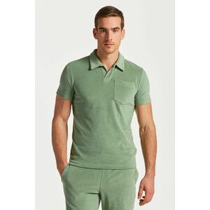 PÓLÓ GANT TERRY SS PIQUE KALAMATA GREEN kép