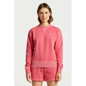 MELEGÍTŐ FELSŐ GANT SUNFADED C-NECK SWEAT MAGENTA PINK kép