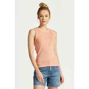 TOP GANT SUNFADED HIGH NECK RIB TANK TOP GUAVA ORANGE kép