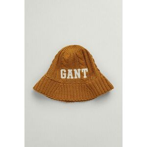 KALAP GANT KNITTED BELL HAT CINNAMON BROWN kép