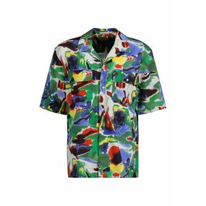 ING GANT REL COTTON LYOCELL PRINT SS SHIRT MULTICOLOR kép