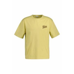 PÓLÓ GANT USA T-SHIRT LIGHT MUSTARD YELLOW kép