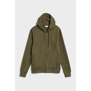 MELEGÍTŐ FELSŐ GANT REG TONAL SHIELD FULL ZIP HOODIE JUNIPER GREEN kép