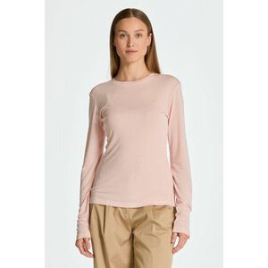 PÓLÓ GANT SLIM LIGHTWEIGHT LS T-SHIRT FADED PINK kép