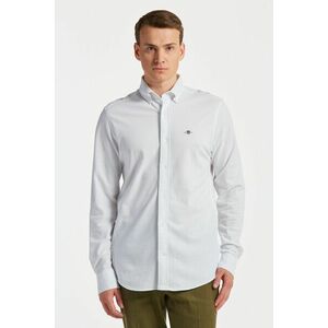 ING GANT REG JERSEY PIQUE SHIRT WHITE kép