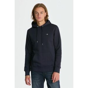 MELEGÍTŐ FELSŐ GANT REG SHIELD HOODIE EVENING BLUE kép