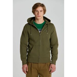 MELEGÍTŐ FELSŐ GANT REG SHIELD FULL ZIP HOODIE JUNIPER GREEN kép