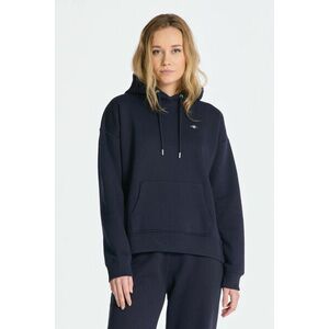 MELEGÍTŐ FELSŐ GANT REL SHIELD HOODIE EVENING BLUE kép