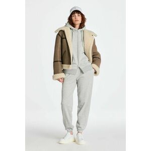 TRÉNINGNADRÁG GANT REL SHIELD SWEATPANTS LIGHT GREY MELANGE kép