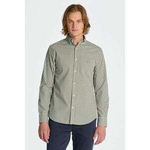 ING GANT REG POPLIN GINGHAM SHIRT JUNIPER GREEN kép