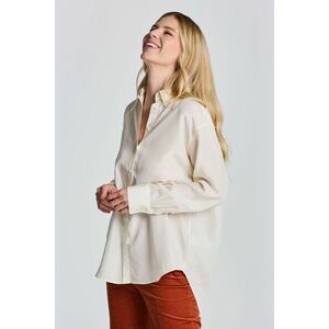 ING GANT RELAXED SILK SHIRT LINEN kép