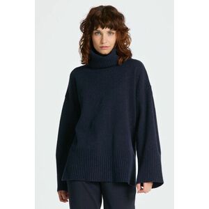 GARBÓ GANT D1. LOUNGE ROLLNECK SWEATER EVENING BLUE kép