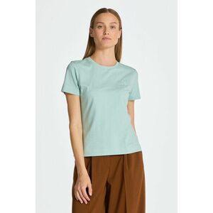 PÓLÓ GANT REG TONAL SHIELD SS T-SHIRT IBIZA BLUE kép