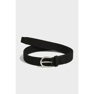 ÖV GANT ELASTIC BRAID BELT BLACK kép