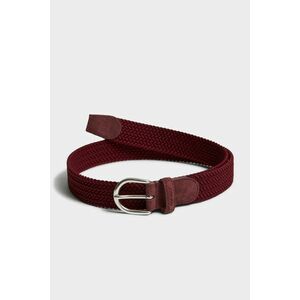 ÖV GANT ELASTIC BRAID BELT PLUMPED RED kép