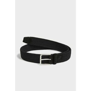 ÖV GANT ELASTIC BRAID BELT BLACK kép