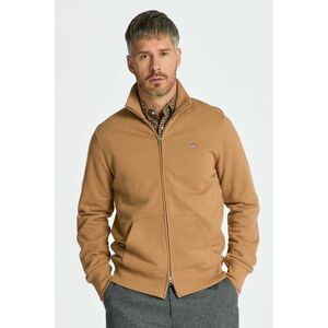 MELEGÍTŐ FELSŐ GANT REG SHIELD FULL ZIP SWEAT WARM KHAKI kép