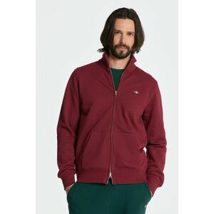 MELEGÍTŐ FELSŐ GANT REG SHIELD FULL ZIP SWEAT PLUMPED RED kép