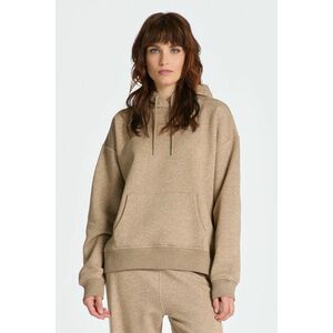 MELEGÍTŐ FELSŐ GANT REL SHIELD HOODIE DESERT BROWN kép