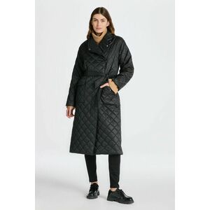 KABÁT GANT QUILTED COAT EBONY BLACK kép