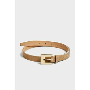 ÖV GANT SLIM SUEDE BELT WHEAT BEIGE kép