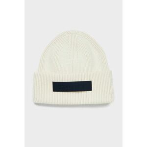 SAPKA GANT UNISEX. RIBBED BEANIE CREAM kép