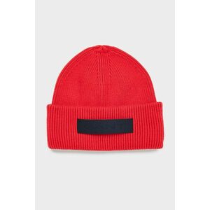 SAPKA GANT UNISEX. RIBBED BEANIE RICH RED kép