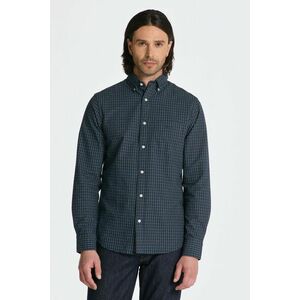 ING GANT REG TATTERSALL OXFORD SHIRT MARINE kép