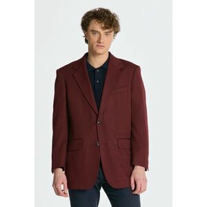 ZAKÓ GANT OVERSIZED WOOL TWILL SUIT BLAZER RED SHADOW kép