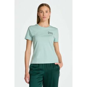 PÓLÓ GANT REG LOGO SS T-SHIRT IBIZA BLUE kép