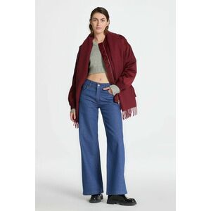 FARMER GANT WIDE LEG BRIGHT BLUE JEANS MID BLUE kép