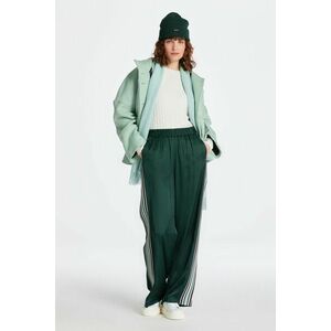 NADRÁG GANT RELAXED STRIPE PULL ON PANTS TARTAN GREEN kép