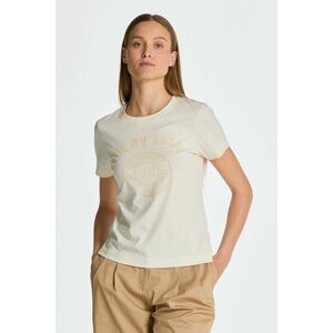 PÓLÓ GANT REG TONAL GRAPHIC SS T-SHIRT CREAM kép