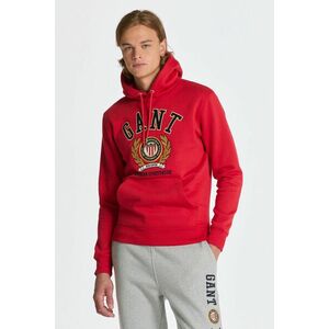 MELEGÍTŐ FELSŐ GANT CREST SWEAT HOODIE RICH RED kép