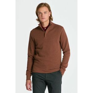 MELEGÍTŐ FELSŐ GANT SACKER RIB HALF ZIP WEATHERED BROWN kép