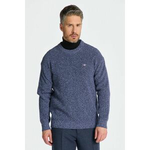 PULÓVER GANT TWISTED YARN C-NECK EVENING BLUE kép