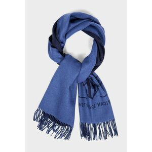 SÁL GANT TONAL ARCHIVE WOVEN SCARF EVENING BLUE kép