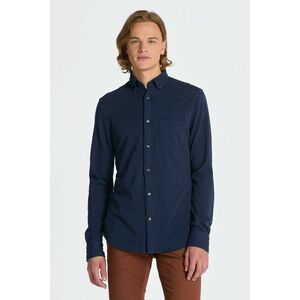 ING GANT REG GMNT DYED PIQUE SHIRT MARINE kép