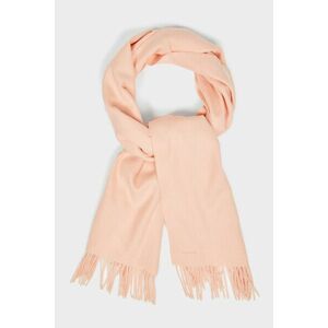 SÁL GANT WOOL WOVEN SCARF SALMON PINK kép